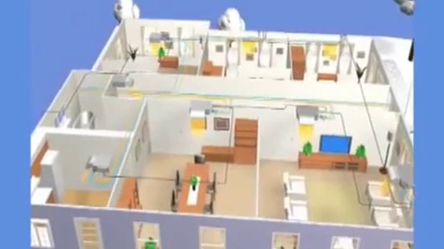 установка FUJITSU VRF J смотреть онлайн