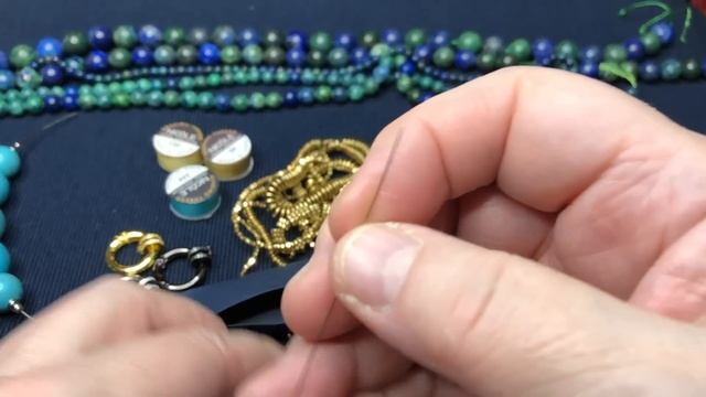Азурит, говлит, гематит. Японские иглы и нитки. Посылки с AliExpress. 12.12.2021. смотреть онлайн