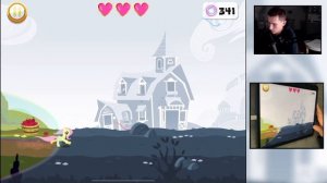 My Little Pony Rainbow Runners - Educational Mobile Game App for iOS & Android - Gameplay