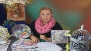 Мастер класс. Декупаж. Урок 3. Работа с рисовой бумагой
