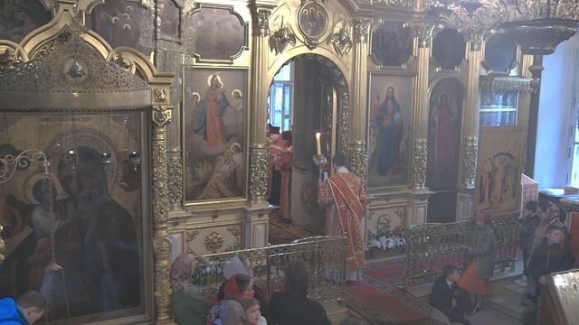 24.04.2022. Пасхальная вечерня. смотреть онлайн