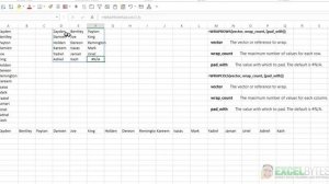 How To Use WRAPROWS And WRAPCOLS Functions In Excel