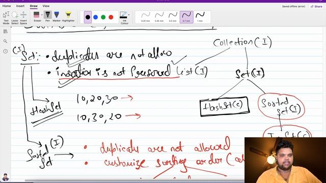 Sorted Set interface | TreeSet class in Java | Collections Framework in Java | collections | #java