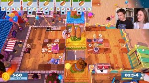 Overcooked 2 Suns Out Buns Out Level 1-1 4 Stars 2 Player Co-op Walkthrough