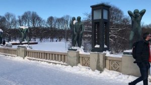 Парк обнаженных скульптур в Осло