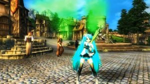 Miku Hatsune Oblivion MOD (Gangnam Style)