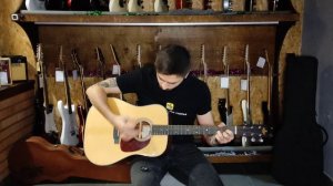 Обзор акустичской гитары Sigma Guitars DM-1 Gloss Natural | SKIFMUSIC.RU