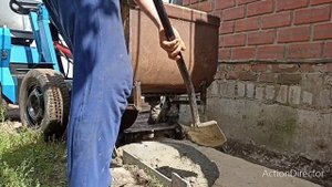Шнековая бетономешалка испытания.