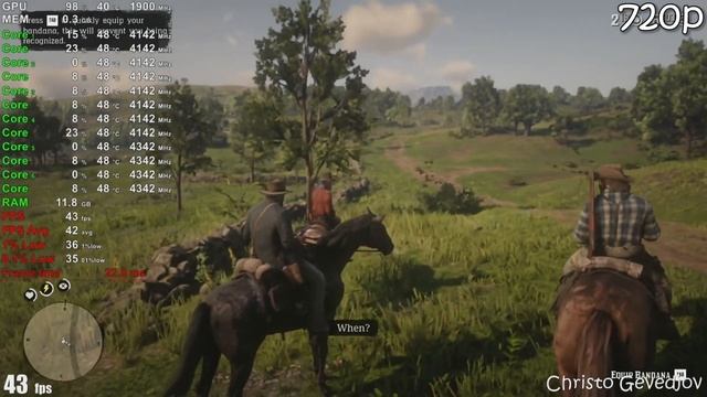 Red Dead Redemption 2 - Ryzen 5 5600G Vega 7 & 16GB RAM смотреть онлайн