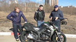 Обзор Kawasaki Z1000!!! (2014)