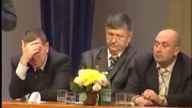 На праздновании дня милиции  