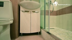 Ремонт совмещенного санузла+замена ванны на душевой поддон в строительном исполнеии