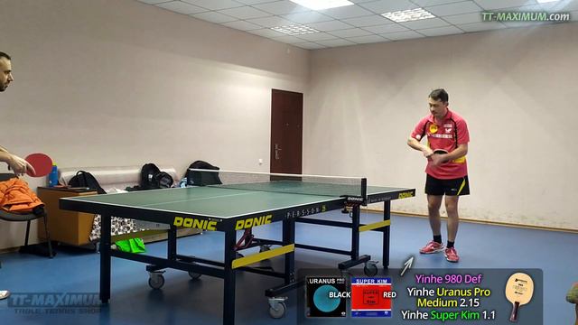 YINHE (Milkyway) SUPER KIM 1,1 мм - обзор ДЛИННЫХ ШИПОВ на СУПЕР-МЕДЛЕННОЙ демпфирующей ГУБКЕ, тест