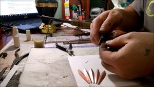 Изготовление блесны Маропедка 50мм 120 градусов