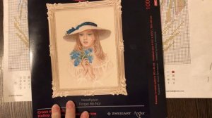 набор вышивки крестом Риолис "Незабудки"