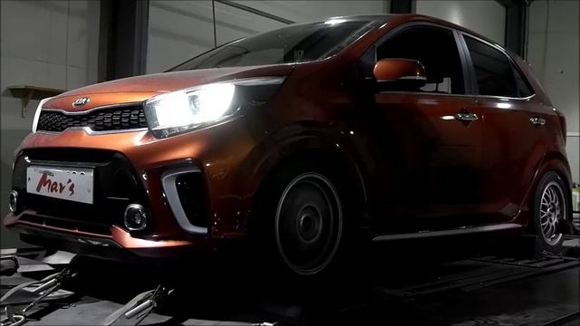 2017 KIA Morning 1.0 T GDI Mar's ECU Tune Dyno Test 107WHP смотреть онлайн