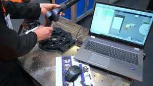 PolyWorks operating with the PMT Alpha Arm from Manchester Metrology