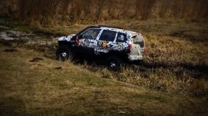 Шевроле Нива 2.0i на 33 колесах. Первые выезды