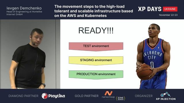 Steps to high-load infrastructure on the AWS and Kubernetes (Ievgen Demchenko, Germany) [RU] смотреть онлайн