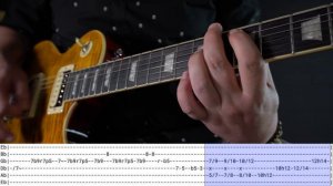 Guns N Roses - Don't Cry Solo Guitar Cover + Lesson with Tabs