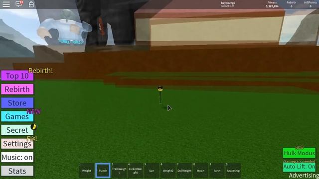 5,000,000 СИЛЫ РОБЛОКС СИМУЛЯТОР КАЧКА !!! ИГРЫ РОБЛОКС НА РУССКОМ смотреть онлайн