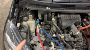 Заправка кондиционера Nissan Note E-powe