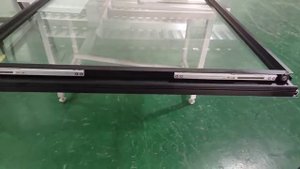 Раздвижная система парящая дверь купе, FDS-21 BL. Черного цвета