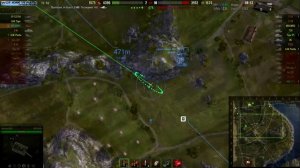 М53 М55 10 фрагов на арте  Утес   лучший бой M53 M55 World of Tanks