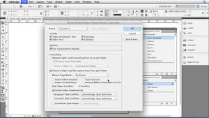InDesign Tutorial - Importing Microsoft Word files
