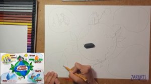 Как быстро нарисовать плакат на тему "Охрана окружающей среды"