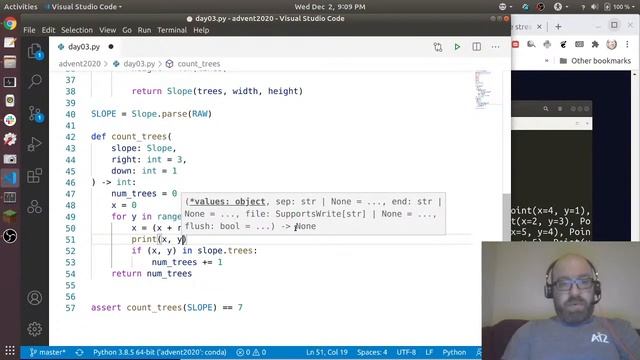 Joel Grus - Advent of Livecoding 2020 - Day 3 смотреть онлайн