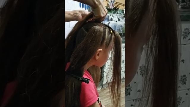 лёгкая прическа