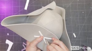 How to Make A Pirate Hat out of Foam - Free Pattern - DIY Cosplay Tricorn Hat