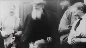 Leo Tolstoy Лев Толстой. Фрагменты кинохроники 1908-1910 гг.