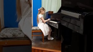 Бернацкая Катерина 8 лет. А. Гедике Тема с вариациями