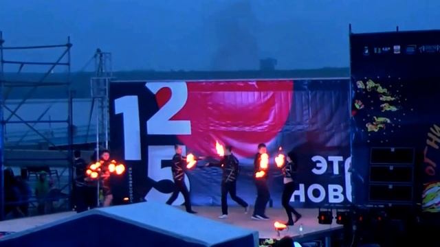 Огненное шоу Огни Новосибирска  26 мая 2018