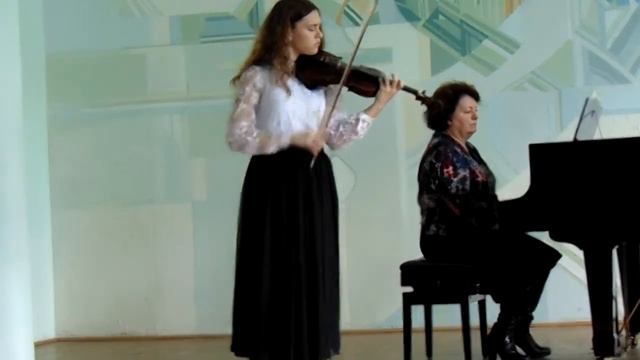 Моцарт "Концерт 1" (1 частина) та Верачини "Ларго". Виконує Слупко Валерія. смотреть онлайн