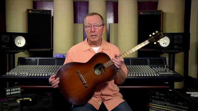 Acoustic Guitar for Sale - 1937 Kay Acoustic - 515-864-6136 - Vintage Used Guitars смотреть онлайн