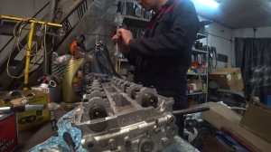 СБОРКА ГБЦ. УСТАНОВКА НА БЛОК.