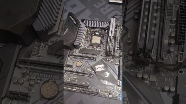 Диагностика Asus Maximus XI APEX + i9 9900k