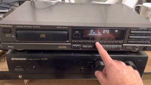EBAY RETURN Technics SL-P377A CD PLAYER hifi separate compact disc player 114932144545