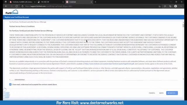 FortiGate Initial Setup & FortiCloud Connectivity | Lecture#2 смотреть онлайн