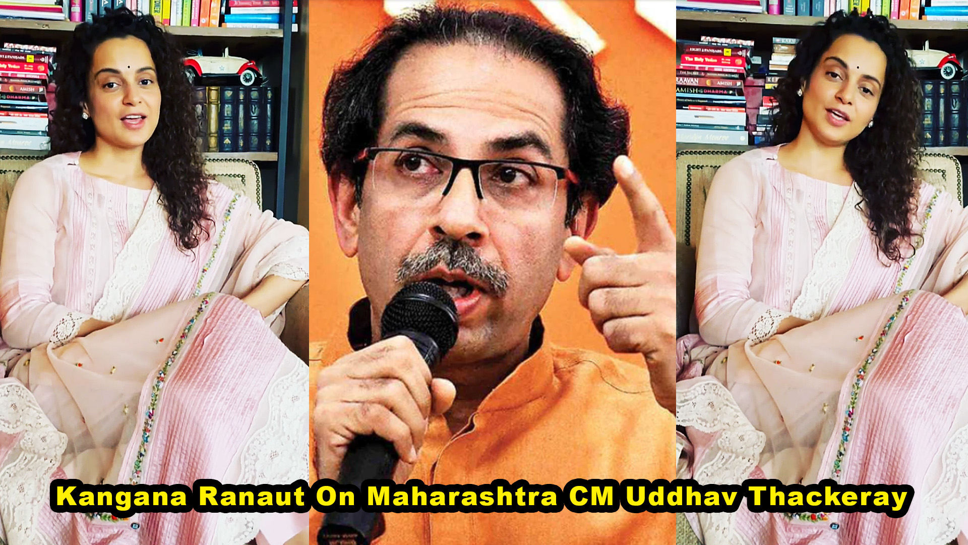Kangana Ranaut REACTION 🤔 On Maharashtra CM Uddhav Thackeray Resign
