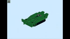 Мини ПТ-САУ Strv 103B из Лего (ремодель) // Mini tank destroyer Strv 103B made of Lego (remodel)