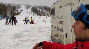 На автодоме зимой. Часть 2