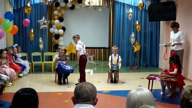 Смешная сценка на выпускном в детском саду