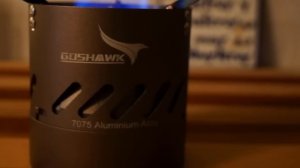 Goshawk ERA Burner - A Real Game Changer in Alcohol Stove Design