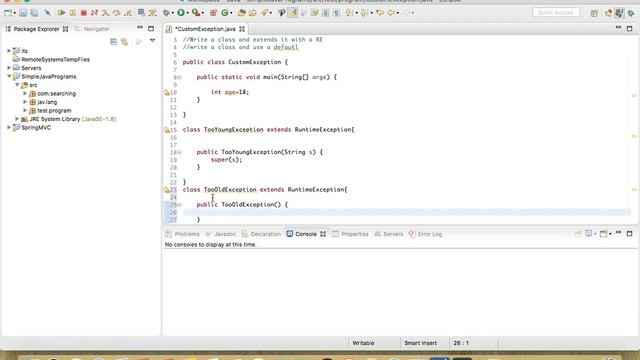 Java Custom Exception | Ways to Define Our Own Custom Exception in Java with Example, Java Tutorial