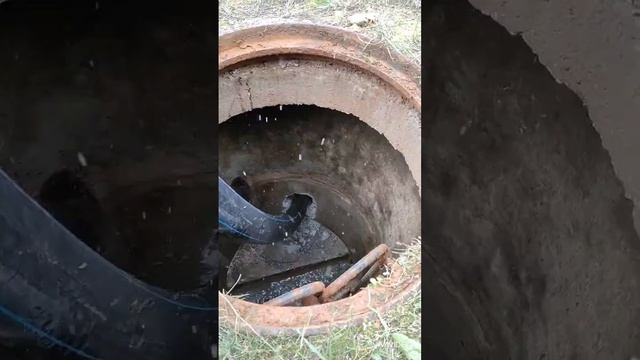 прокол в колодец, канализация 110я пнд смотреть онлайн