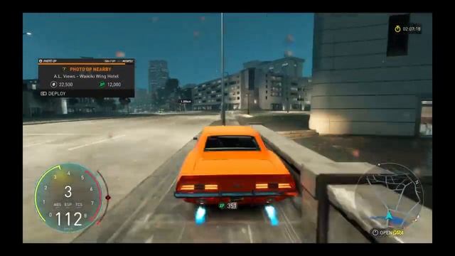 THE CREW MOTORFEST driving a 1969 Chevrolet Camaro RS using steering wheel смотреть онлайн